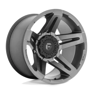 Fuel – D764 SFJ – Gunmetal – 20″x10″ -18mm – All weather Wheels – D76420005747